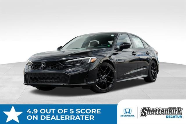 new 2025 Honda Civic car, priced at $27,400