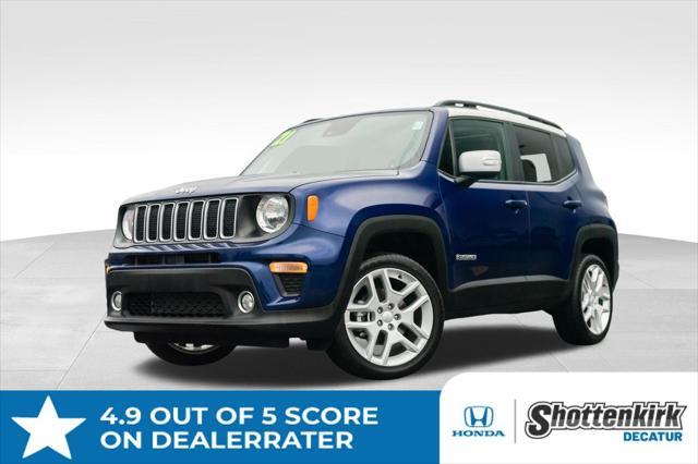 used 2021 Jeep Renegade car, priced at $23,139