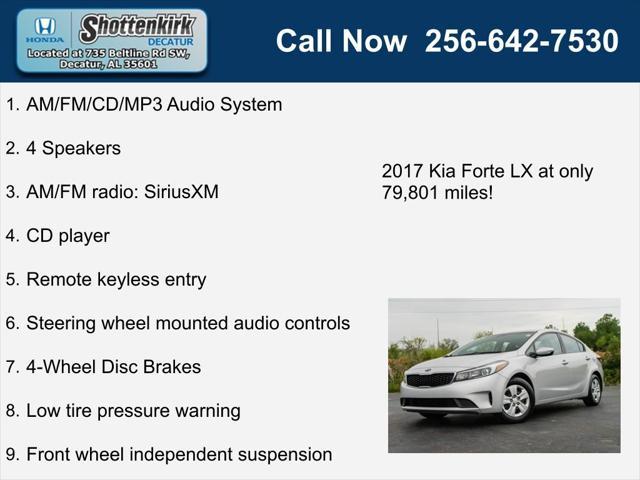 used 2017 Kia Forte car