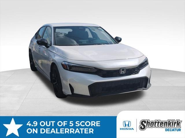 new 2025 Honda Civic car, priced at $29,055