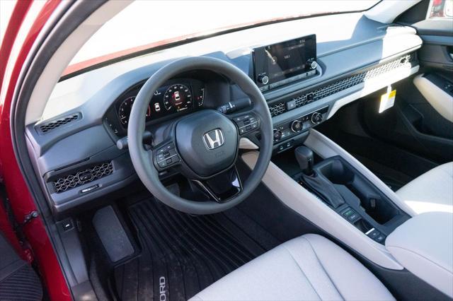 new 2024 Honda Accord car, priced at $27,819