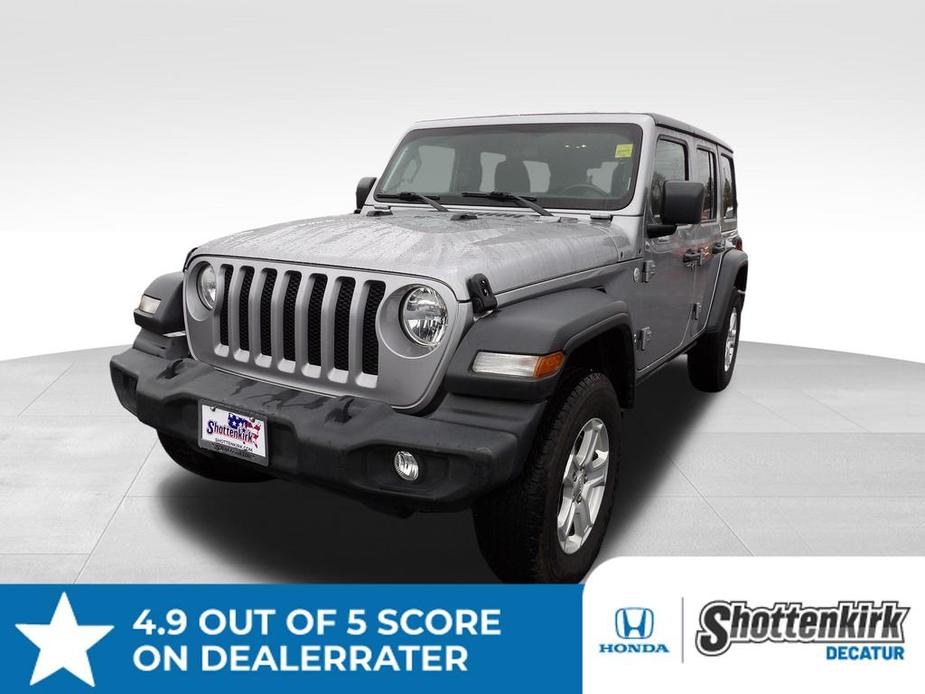 used 2020 Jeep Wrangler Unlimited car, priced at $26,480