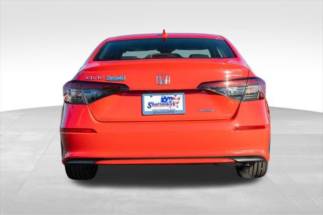 new 2025 Honda Civic Hybrid car, priced at $29,845