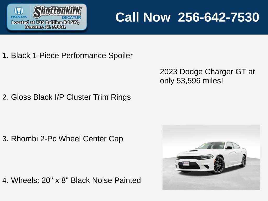 used 2023 Dodge Charger car, priced at $25,631