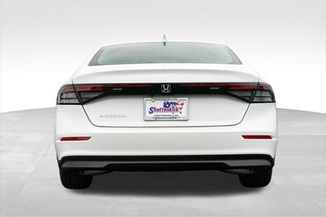 new 2024 Honda Accord car, priced at $29,600