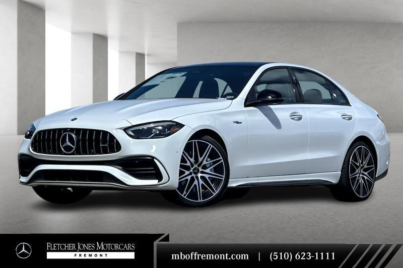 new 2024 Mercedes-Benz AMG C 43 car, priced at $69,145