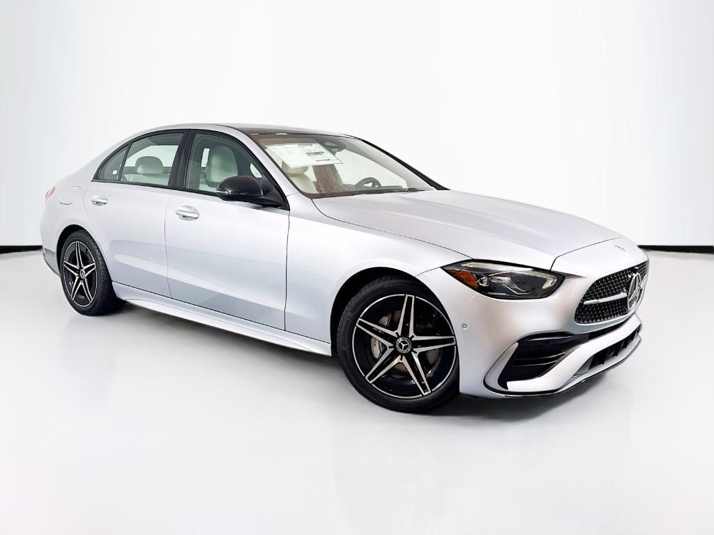 new 2025 Mercedes-Benz C-Class car, priced at $55,995