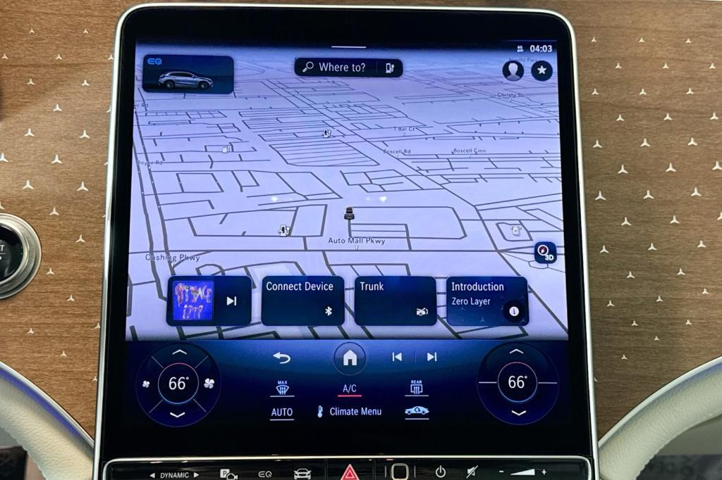 used 2023 Mercedes-Benz EQE 500 car, priced at $44,992