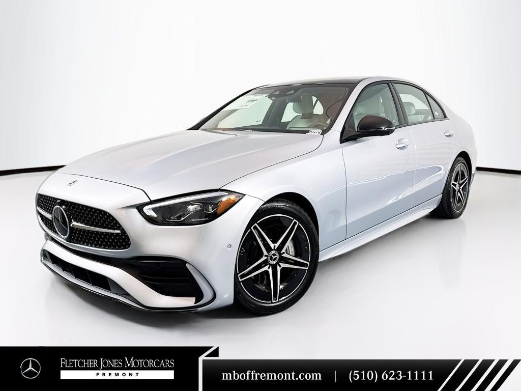 new 2025 Mercedes-Benz C-Class car, priced at $59,455