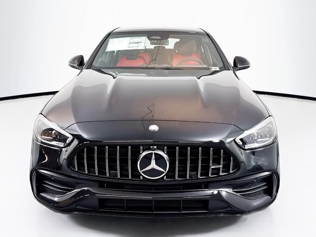 new 2025 Mercedes-Benz AMG C 43 car, priced at $73,025