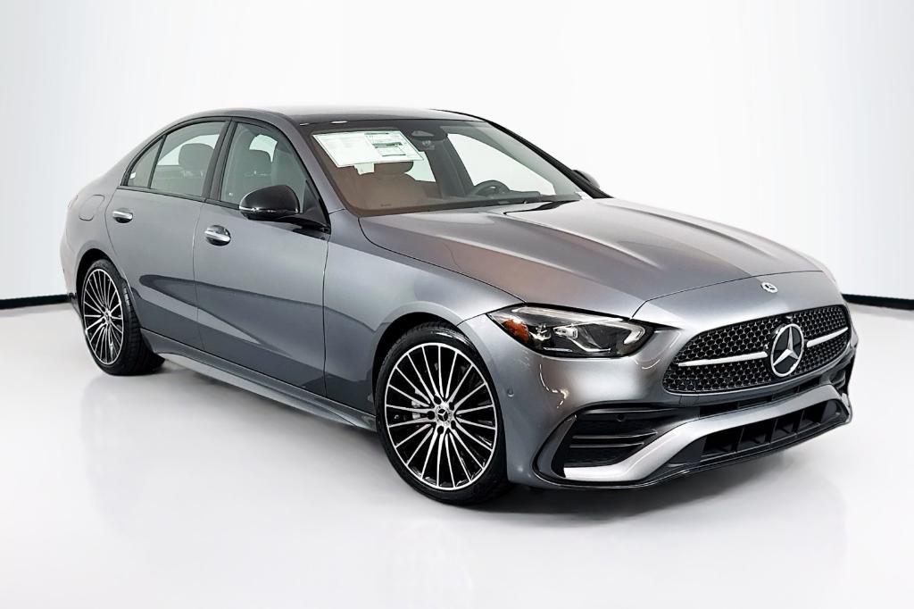 new 2025 Mercedes-Benz C-Class car, priced at $60,655