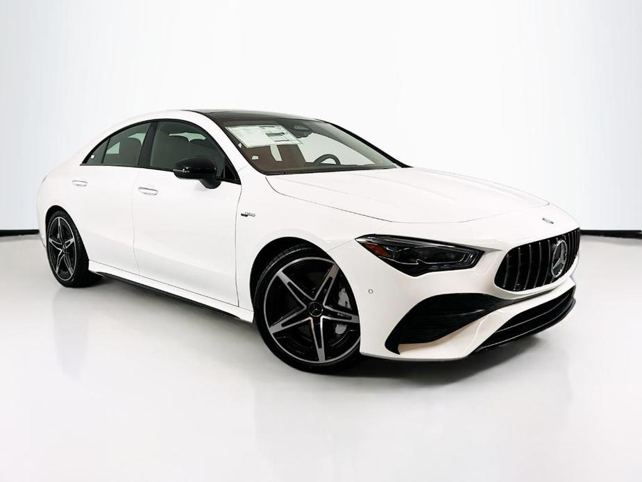 new 2025 Mercedes-Benz AMG CLA 35 car, priced at $63,120