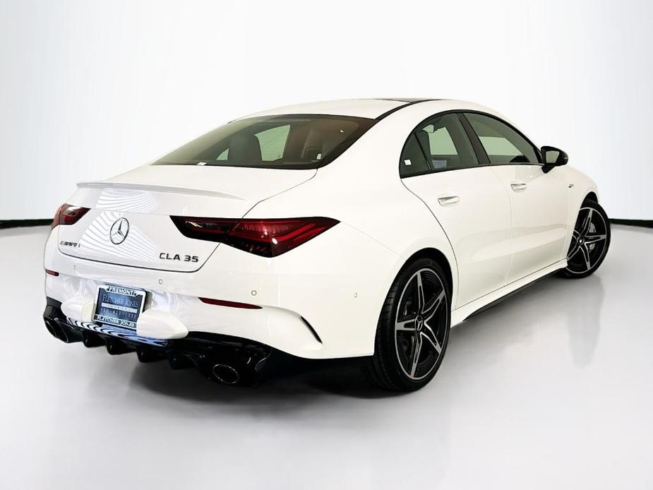 new 2025 Mercedes-Benz AMG CLA 35 car, priced at $63,120