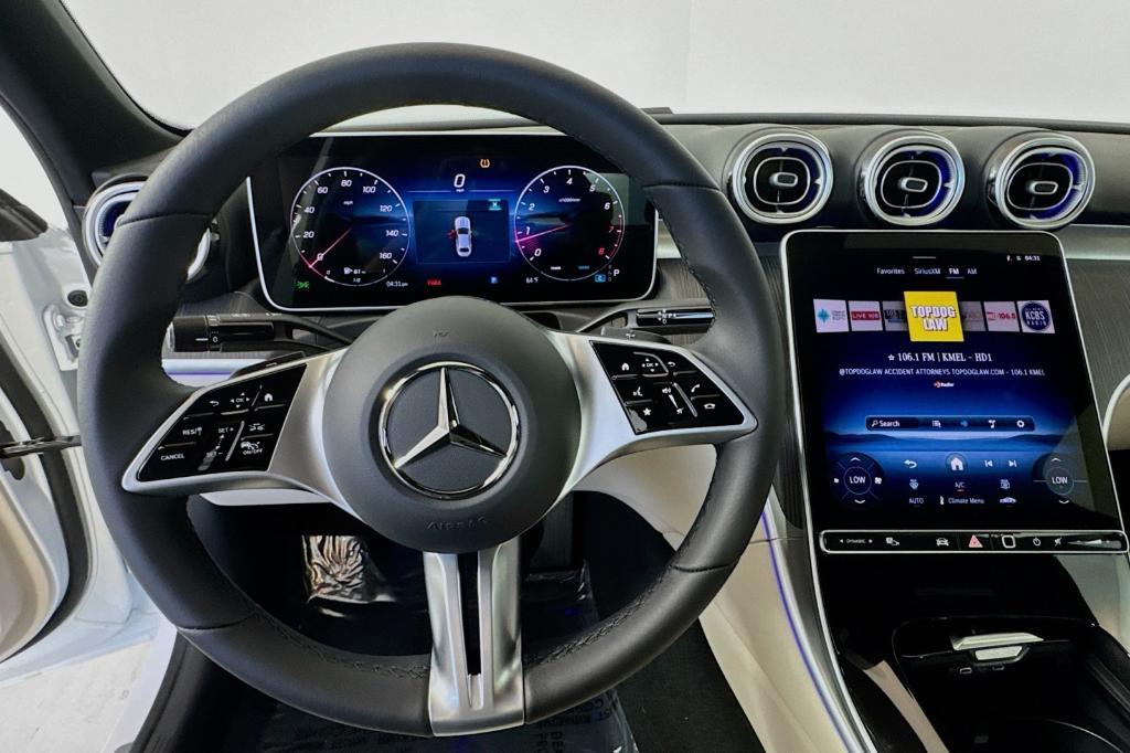 new 2025 Mercedes-Benz C-Class car, priced at $54,955