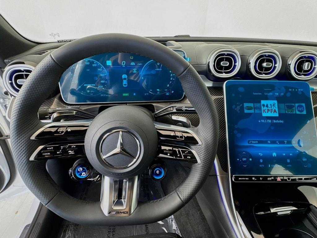 new 2025 Mercedes-Benz AMG C 63 car, priced at $103,285