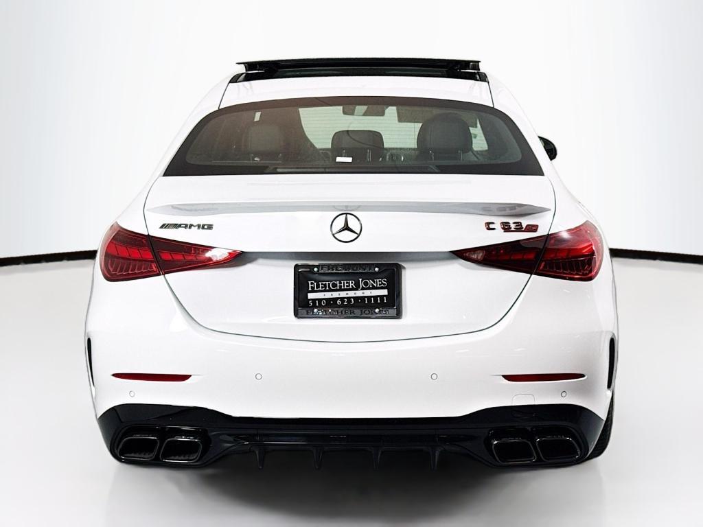 new 2025 Mercedes-Benz AMG C 63 car, priced at $103,285