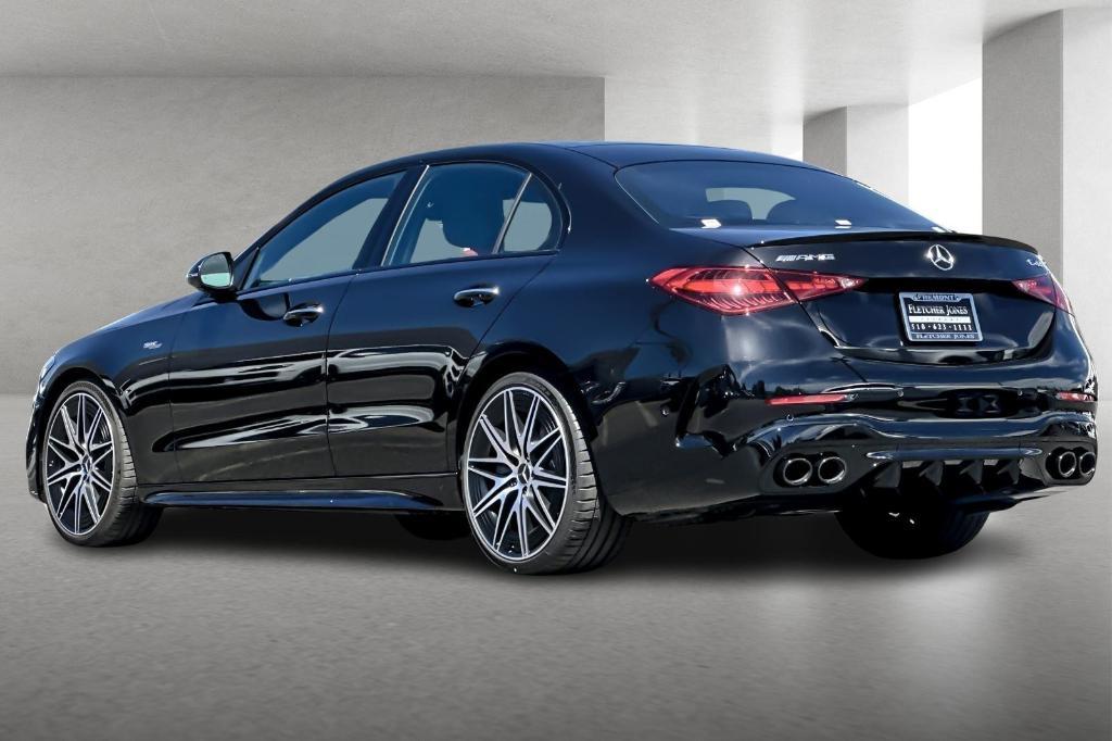 new 2024 Mercedes-Benz AMG C 43 car, priced at $75,420