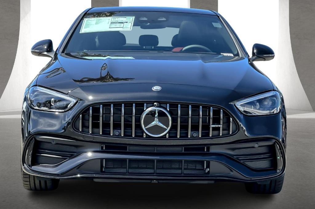 new 2024 Mercedes-Benz AMG C 43 car, priced at $75,420