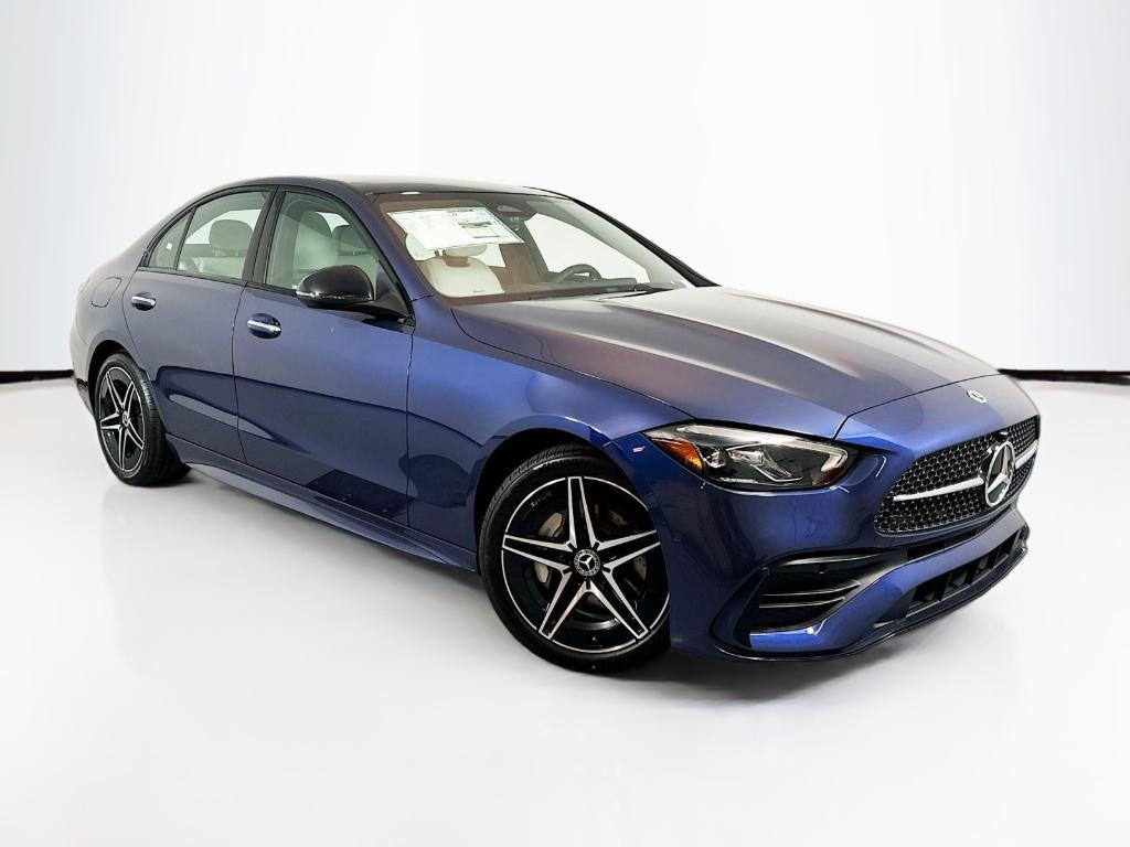 new 2025 Mercedes-Benz C-Class car, priced at $55,905