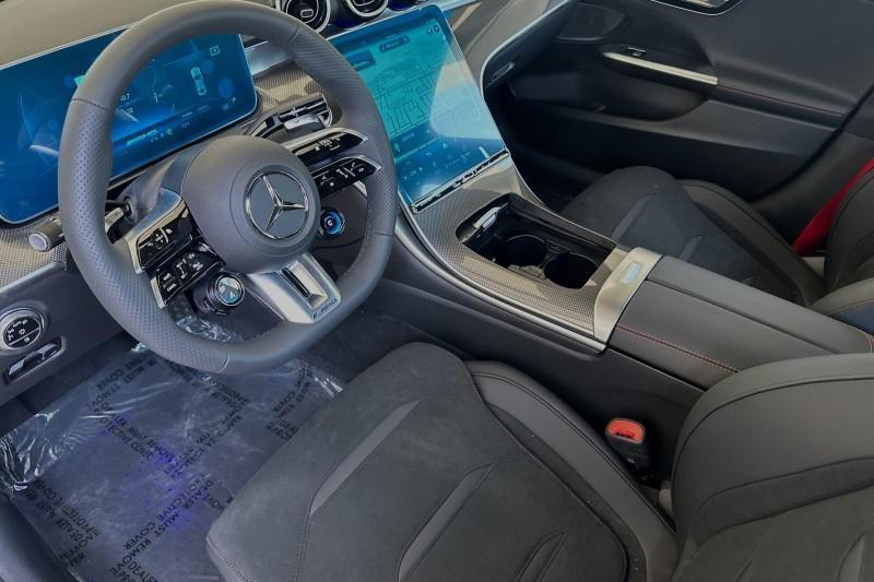 new 2024 Mercedes-Benz AMG C 43 car, priced at $65,700