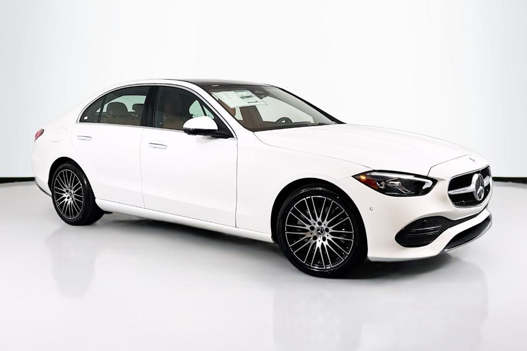 new 2025 Mercedes-Benz C-Class car, priced at $54,955