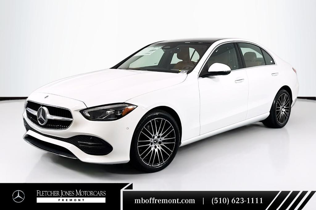 new 2025 Mercedes-Benz C-Class car, priced at $54,955