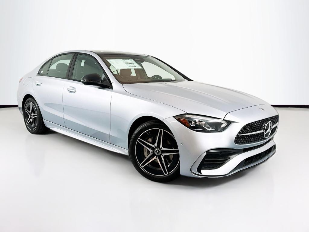 new 2025 Mercedes-Benz C-Class car, priced at $58,155