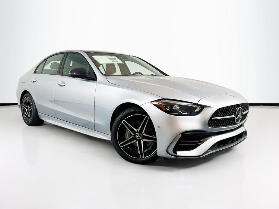 new 2025 Mercedes-Benz C-Class car, priced at $58,655