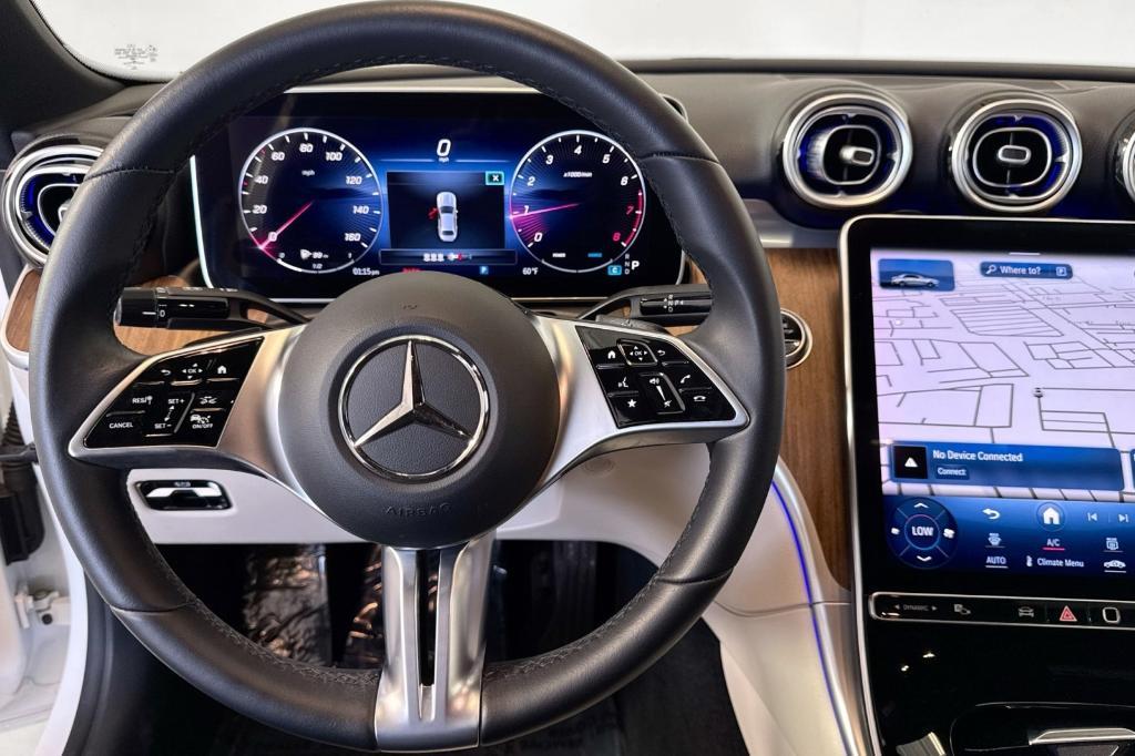 used 2023 Mercedes-Benz C-Class car, priced at $34,994