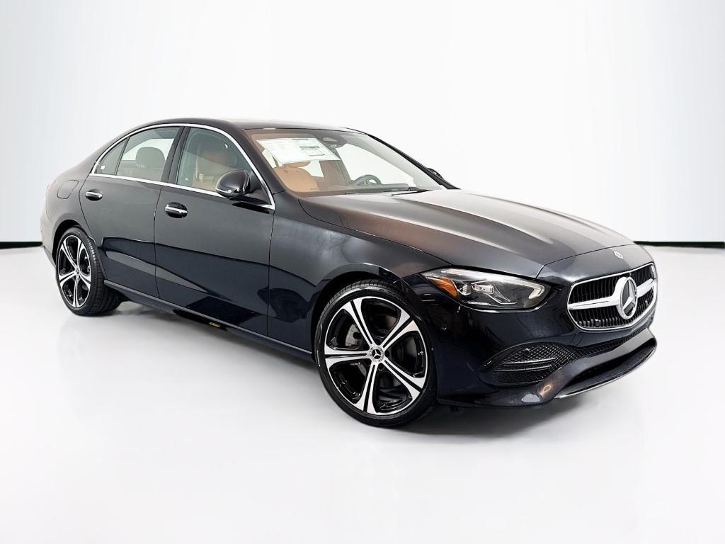 new 2025 Mercedes-Benz C-Class car, priced at $54,755