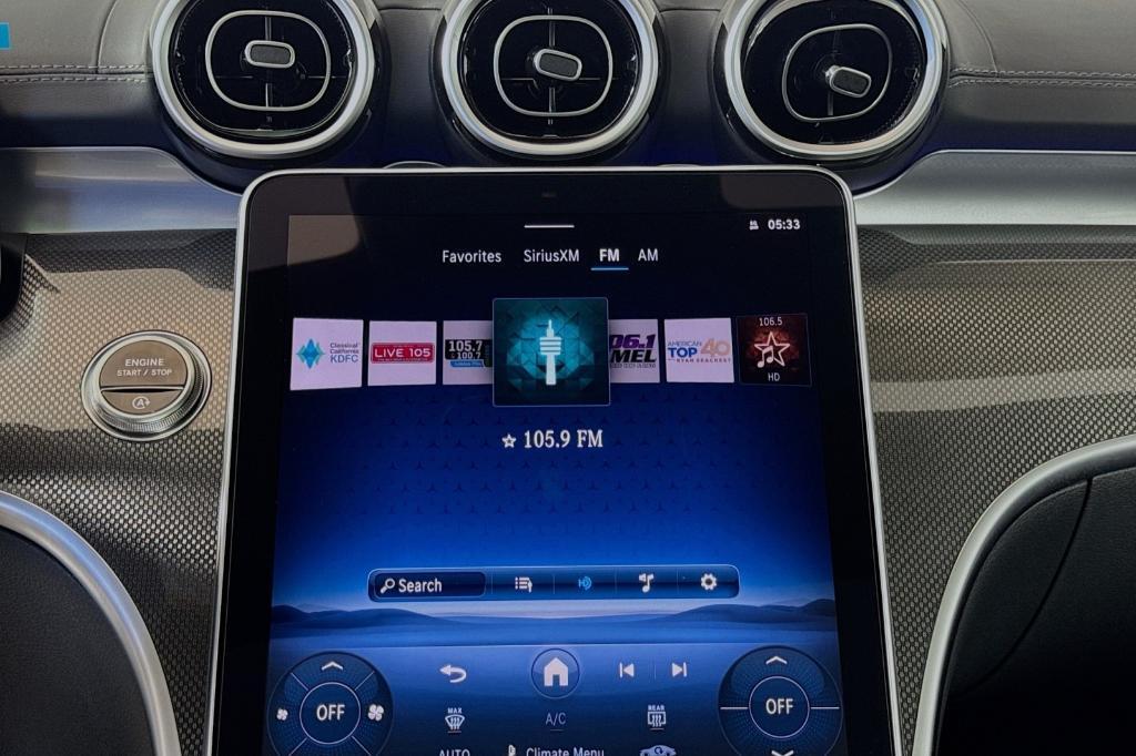 new 2025 Mercedes-Benz C-Class car, priced at $54,295