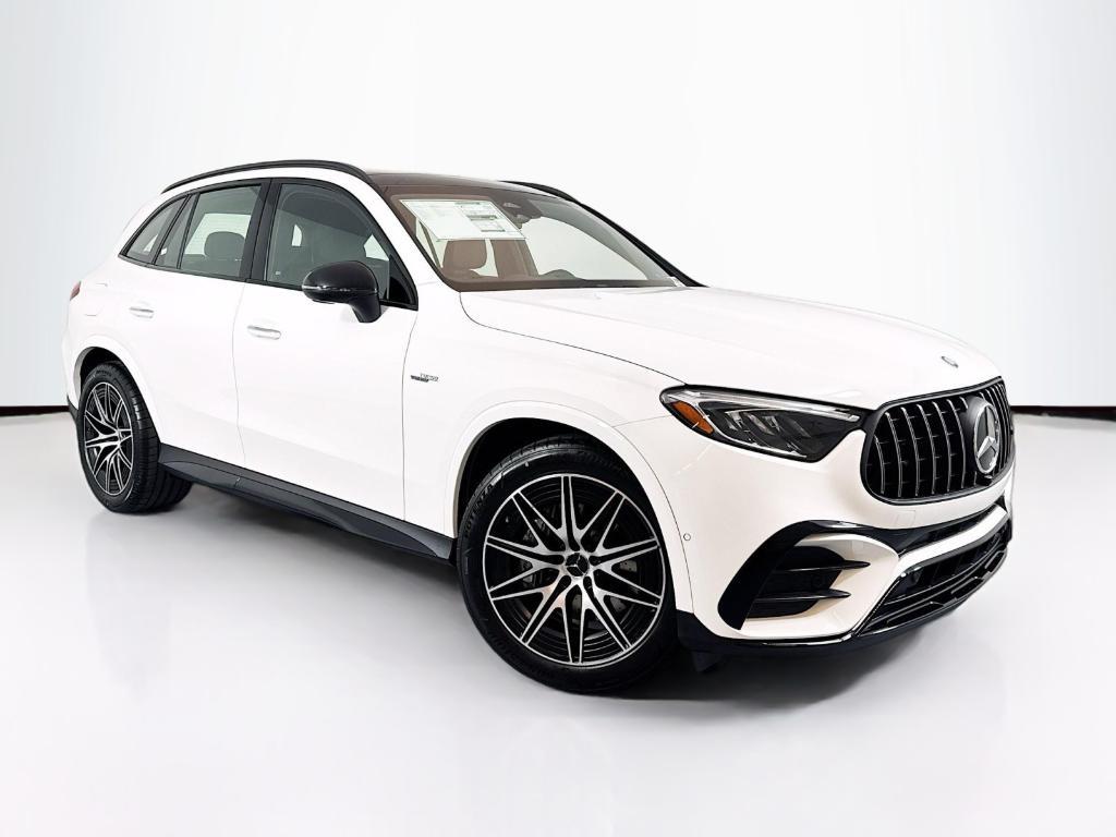 new 2025 Mercedes-Benz AMG GLC 43 car, priced at $71,715