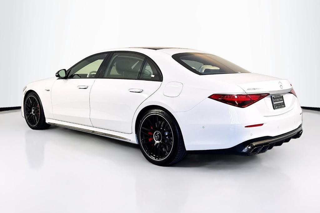 new 2025 Mercedes-Benz AMG S 63 E car, priced at $221,615