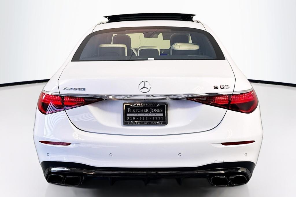 new 2025 Mercedes-Benz AMG S 63 E car, priced at $221,615