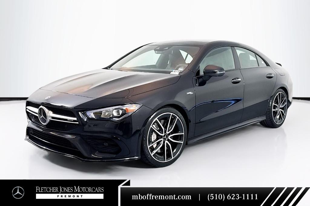 used 2022 Mercedes-Benz AMG CLA 35 car, priced at $39,994