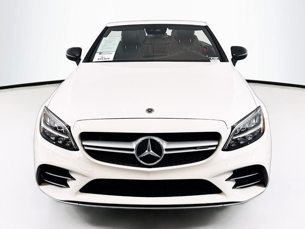 used 2022 Mercedes-Benz AMG C 43 car, priced at $51,480