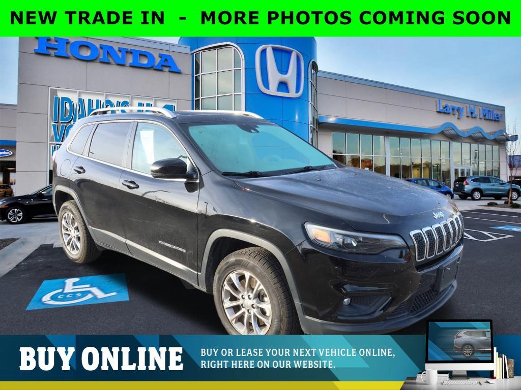 used 2021 Jeep Cherokee car, priced at $21,753