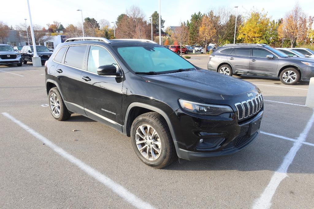 used 2021 Jeep Cherokee car, priced at $21,753