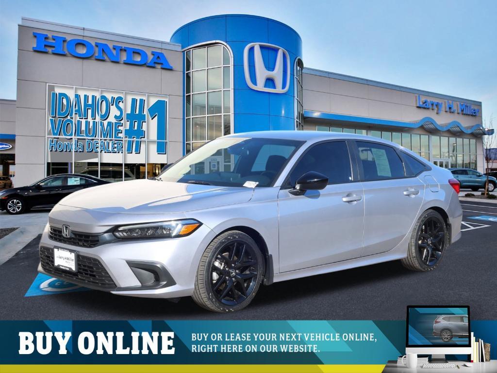 used 2022 Honda Civic car, priced at $24,297
