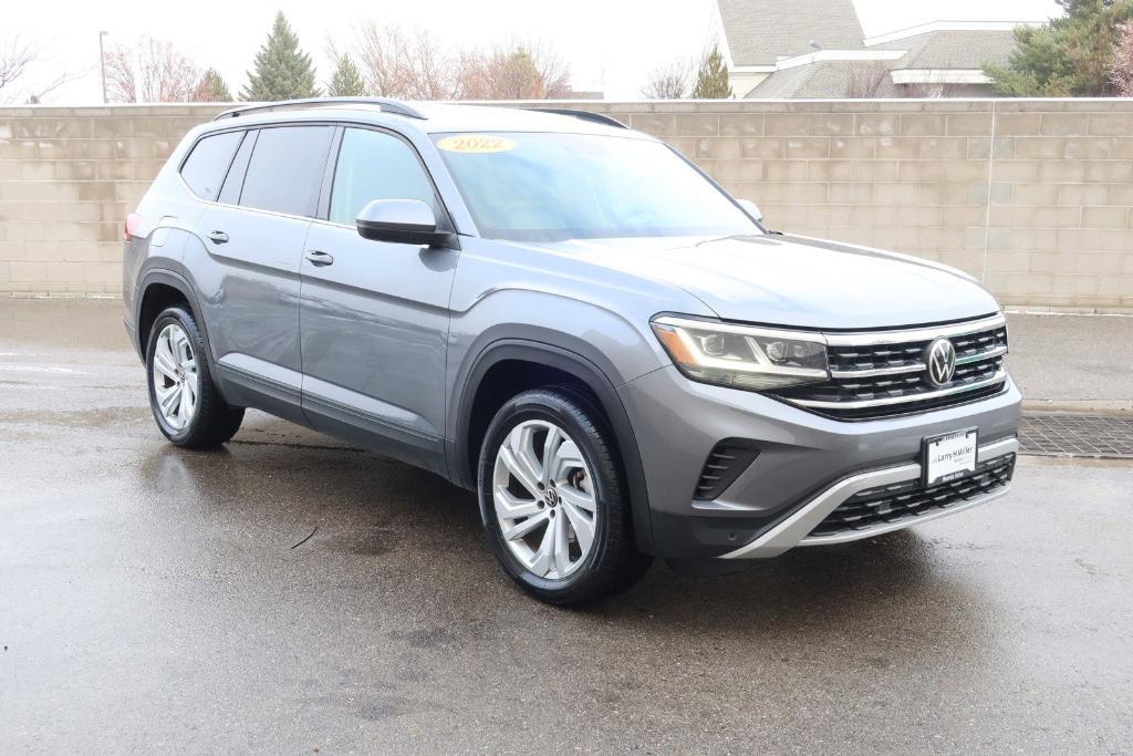 used 2022 Volkswagen Atlas car, priced at $29,989