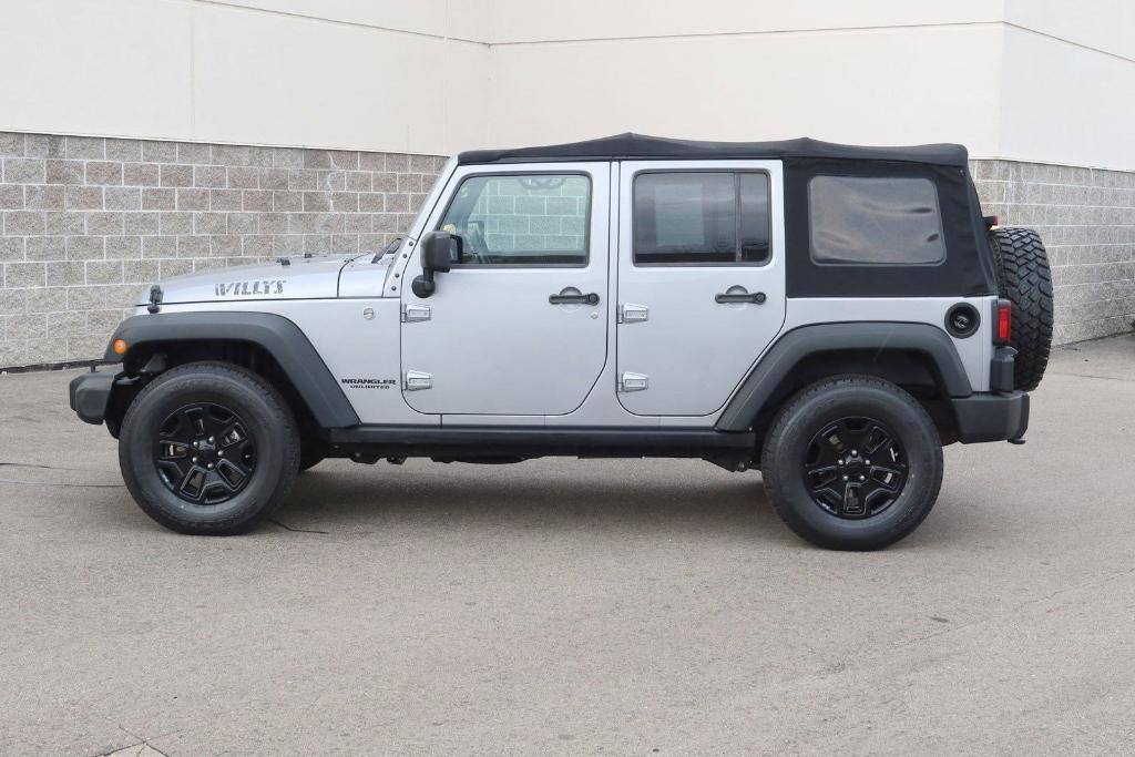 used 2015 Jeep Wrangler Unlimited car, priced at $15,944