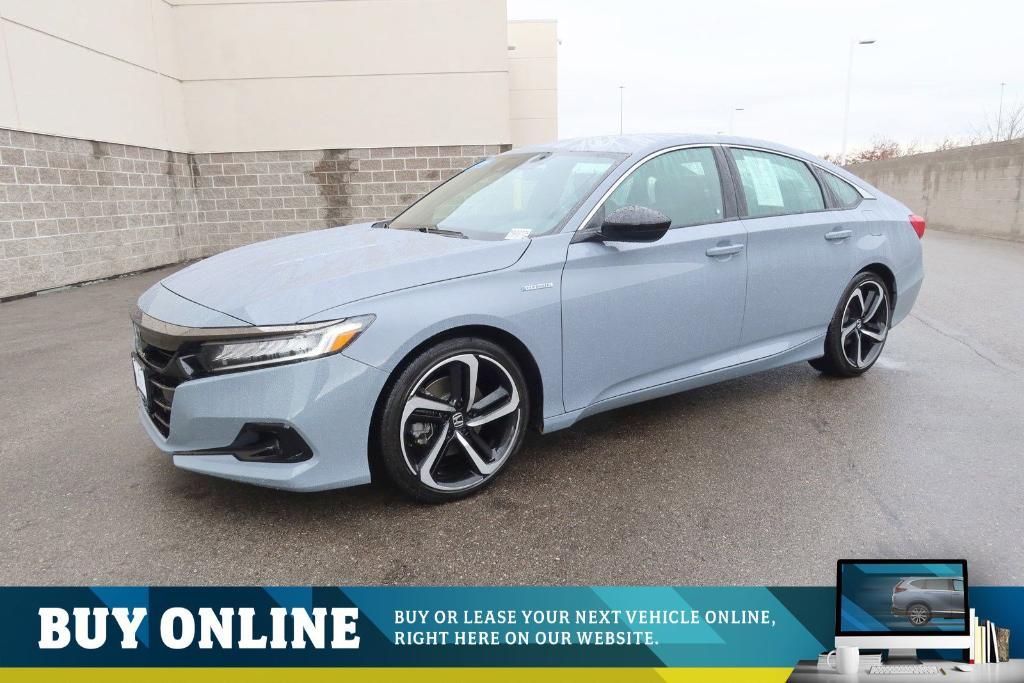 used 2022 Honda Accord Hybrid car, priced at $28,575