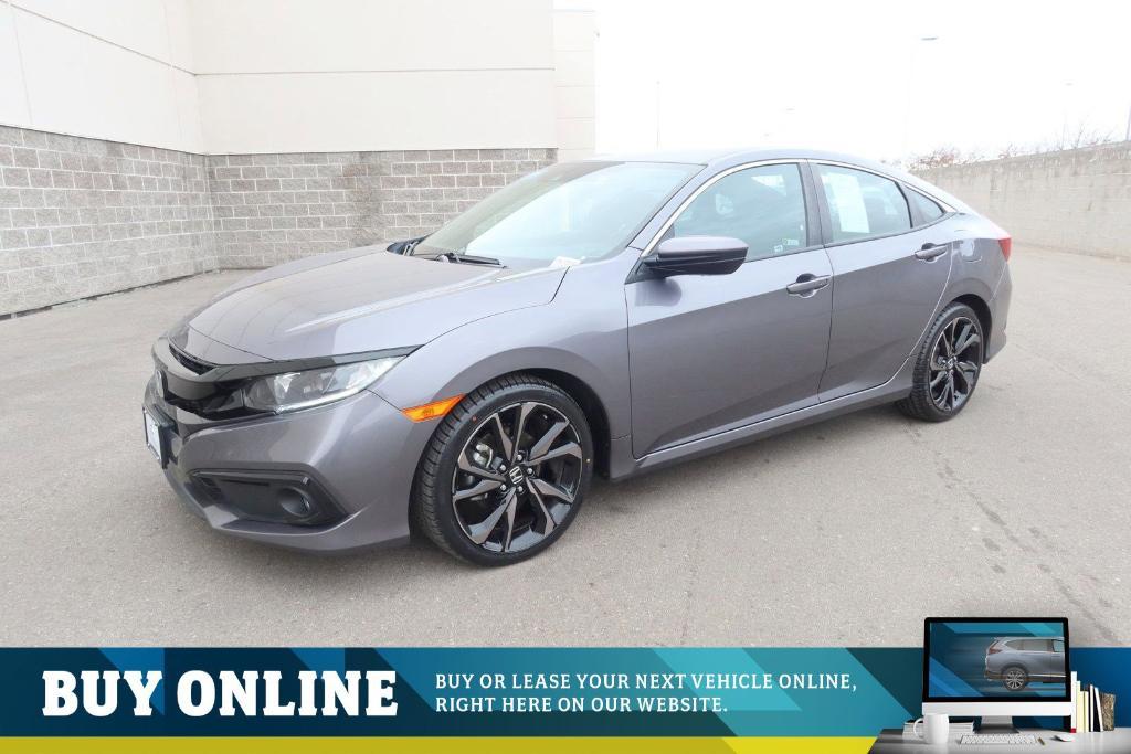 used 2020 Honda Civic car, priced at $21,495