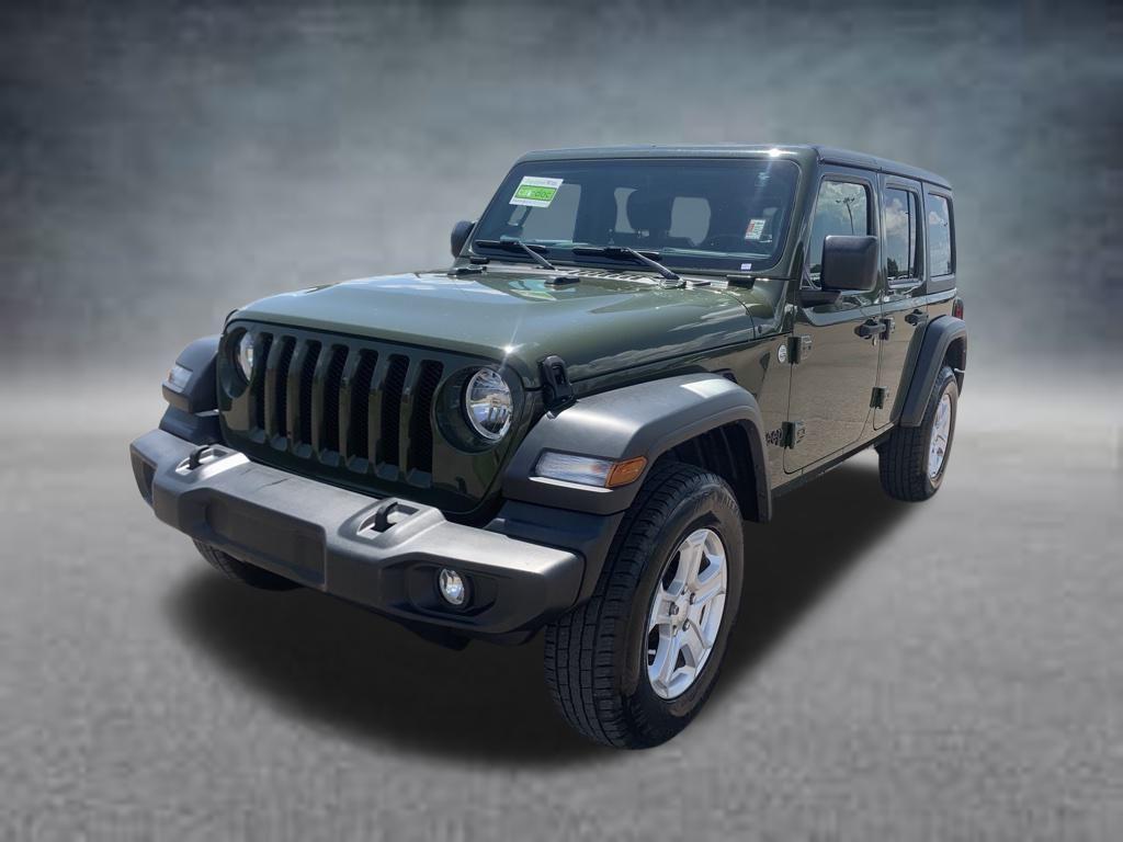 used 2021 Jeep Wrangler Unlimited car, priced at $31,888