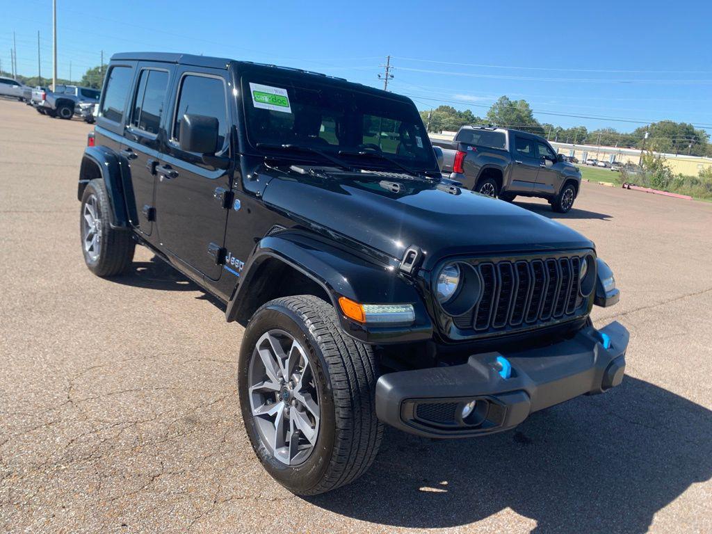 used 2024 Jeep Wrangler 4xe car, priced at $35,720