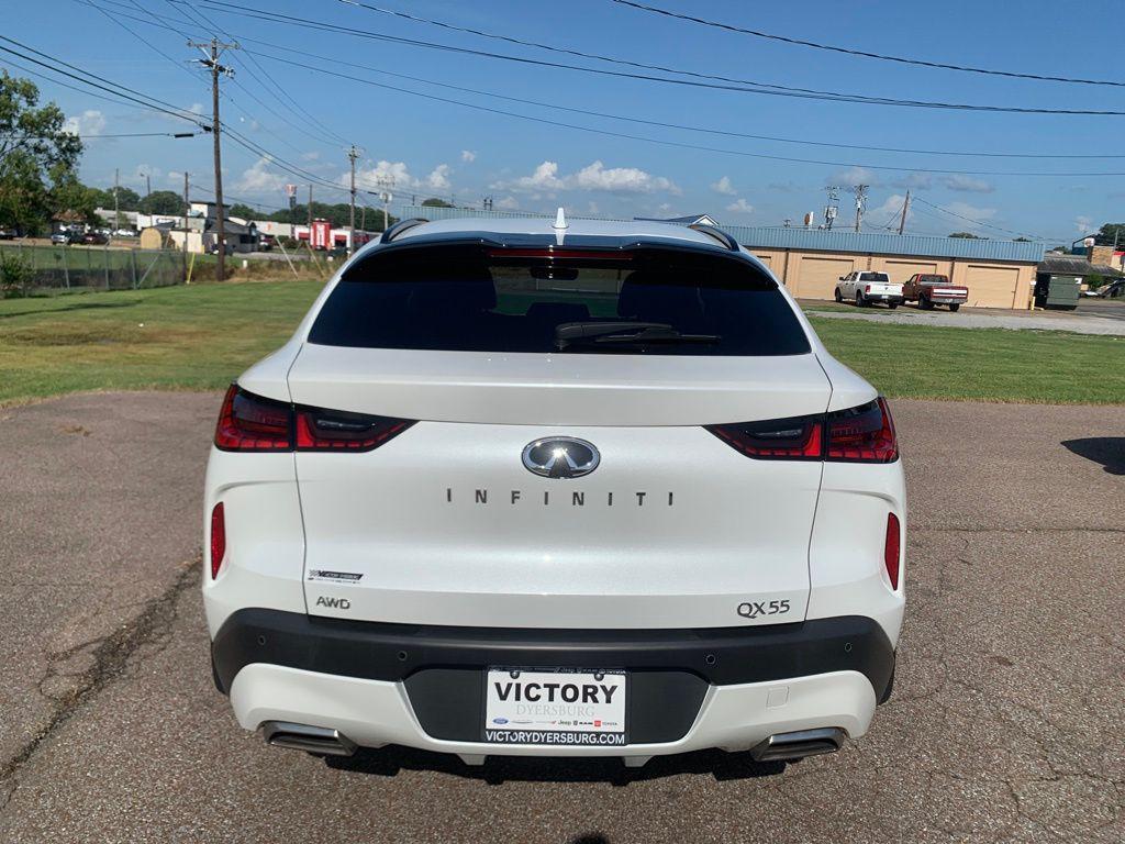 used 2024 INFINITI QX55 car, priced at $34,775