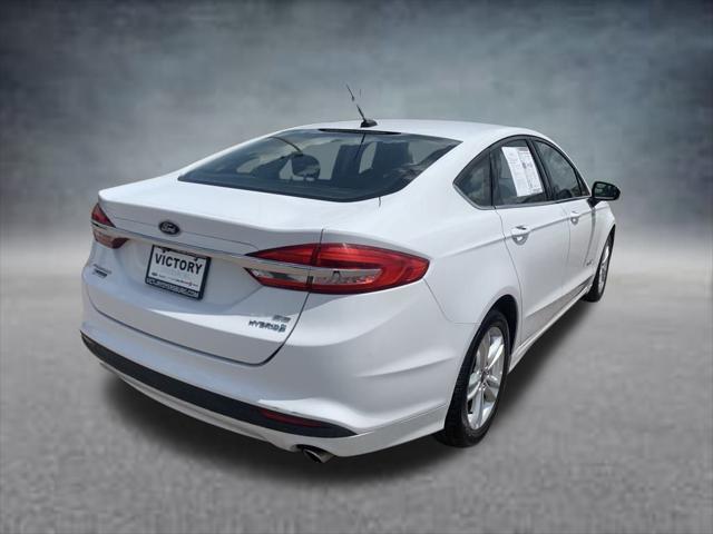 used 2018 Ford Fusion Hybrid car, priced at $14,888