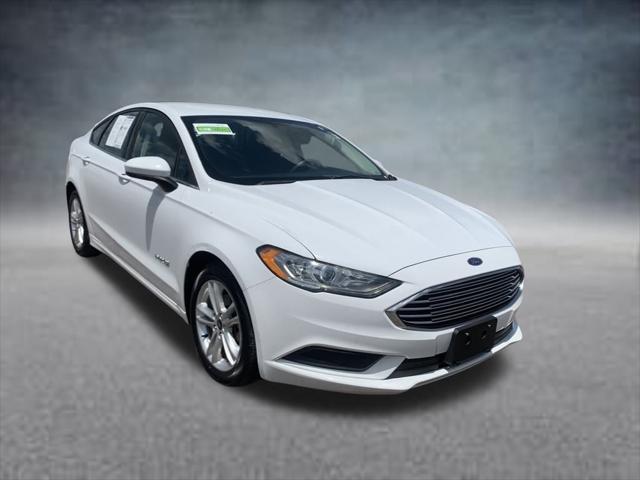 used 2018 Ford Fusion Hybrid car, priced at $14,888