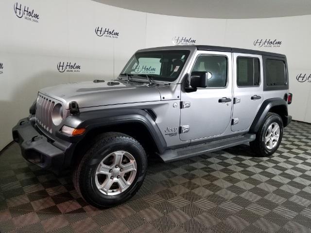 used 2019 Jeep Wrangler Unlimited car, priced at $23,497