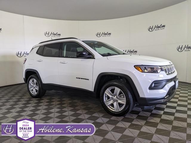 used 2022 Jeep Compass car, priced at $24,097